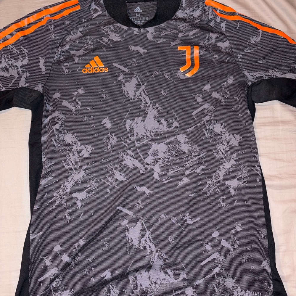 Adidas Gray & Orange Shirt